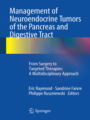 cover image of Management of Neuroendocrine Tumors of the Pancreas and Digestive Tract